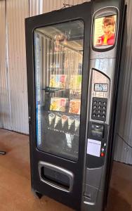 a close up of a food vending machine at Outback Getaway Home in Mount Isa
