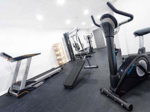 Sporto salė apgyvendinimo įstaigoje ibis Styles Avignon Sud