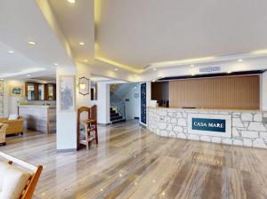 a lobby of a hotel with a waiting room at Casa Mare Bodrum in Bodrum City