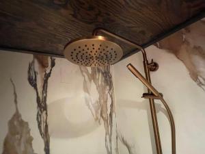 a shower with water pouring from a ceiling at Park Heerehof Schoorl in Schoorl +93 photos