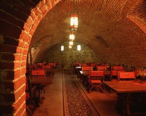 Restoran ili neka druga zalogajnica u objektu Castello Di Pavone