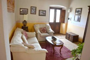 A seating area at Nonna Murtas