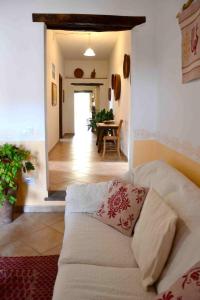 A seating area at Nonna Murtas