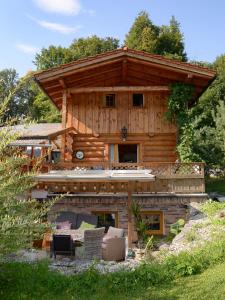 สวนหย่อมนอก Schlossalm Ferienwohnungen