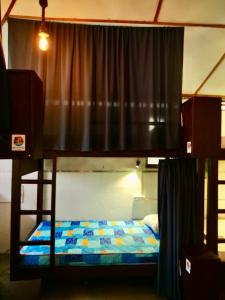 a bedroom with two bunk beds in a room at Way of The Bay in Arugam Bay