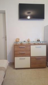 TV a/nebo společenská místnost v ubytování Holiday House Popovic