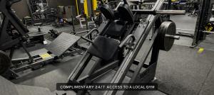 a gym with a bunch of machines at Abode Beach House in Clearwater Beach