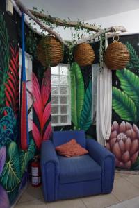 Un lugar para sentarse en Hostelito Hotel