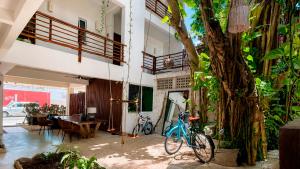 Kerékpározás Kanté Hotel - Downtown Tulum környékén