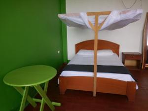 Postel nebo postele na pokoji v ubytování Tambopata Hostel