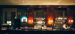 Lounge nebo bar v ubytování Sir Stamford Circular Quay