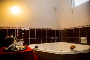 Koupelna v ubytování Hotel Peru Real