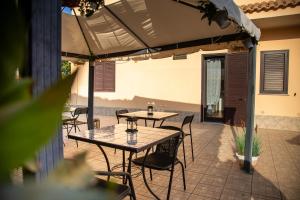Patio nebo venkovní prostory v ubytování Barbara B&B