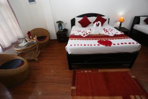 Letto o letti in una camera di Thamel Eco Resort