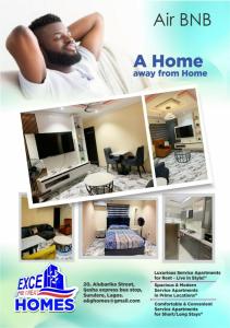 a home away from home advertisement for a home away from home at E&G homed in Lagos