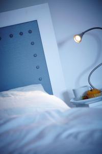 Postel nebo postele na pokoji v ubytování Ferienwohnung Schwarz + 3 fotografie