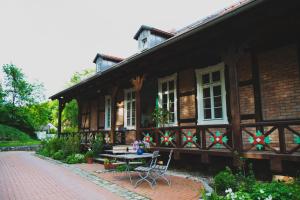 Κήπος έξω από το Ferienappartements Schweizer Haus
