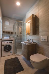 Łazienka w obiekcie Luxury Chalet Mallnitz