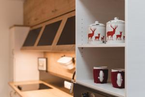 Kuchnia lub aneks kuchenny w obiekcie Luxury Chalet Mallnitz