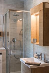 Łazienka w obiekcie Luxury Chalet Mallnitz