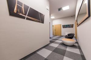 TV a/nebo společenská místnost v ubytování Waw Hotel Airport Okęcie