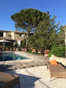The swimming pool at or close to La Borie en Provence
