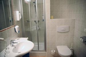 Koupelna v ubytování Hotel GIP