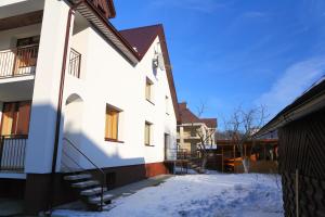 Das Gebäude in dem sich das Hostel befindet