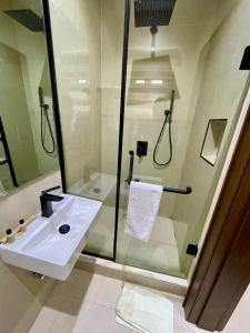 Kylpyhuone majoituspaikassa RT24 Hotel 45 kuvaa lisää
