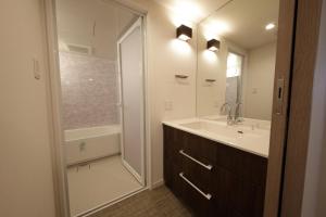 Koupelna v ubytování SARASA HOTEL Shinsaibashi