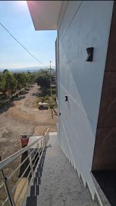 a view from the side of a building at Cherry Bloom in Chikmagalūr