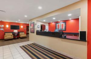 a lobby of a hospital with a waiting room at Extended Stay America Suites - Austin - Southwest in Austin
