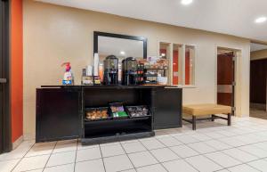 a shelf in a room with food on it at Extended Stay America Suites - Austin - Southwest in Austin