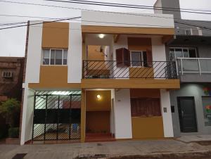 a view of the outside of a house at Casa Rodas in Goya