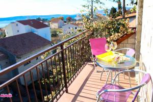 Balkón alebo terasa v ubytovaní Apartment Joe