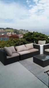 Χώρος καθιστικού στο Espectacular Penthouse Reñaca