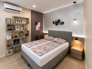 Krevet ili kreveti u jedinici u okviru objekta Apartments Solis