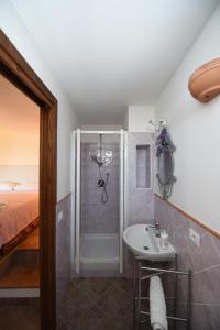 Koupelna v ubytování B&B Dell' Artista