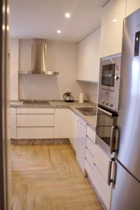 Kuchyňa alebo kuchynka v ubytovaní Apartamento Rialto
