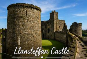 a castle in ireland with the words lancaster castle at The Studio Spot in Caerphilly