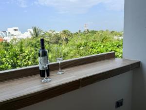 ระเบียงหรือลานระเบียงของ Markasa Hotel boutique