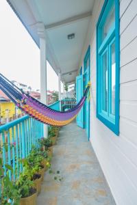 Een balkon of terras bij Bocas Style in Casco Viejo