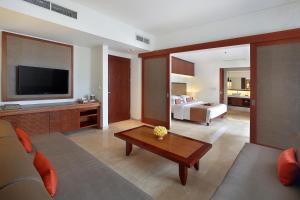 TV a/nebo společenská místnost v ubytování The Magani Hotel and Spa