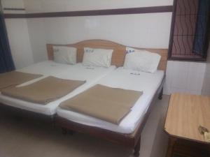Postel nebo postele na pokoji v ubytování MSR Lodge