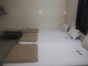 Postel nebo postele na pokoji v ubytování MSR Lodge