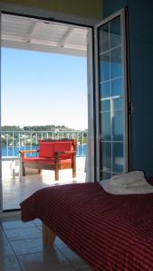 Postel nebo postele na pokoji v ubytování Agnàntema Portside Stays Skiathos