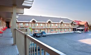 En balkong eller terrasse på Hotel-Motel Drummond