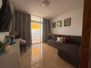 a living room with a couch and a table at Marlenghi Apartments 818 in San Bartolomé