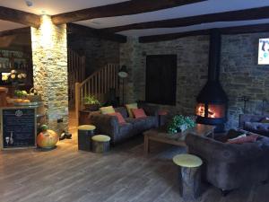 Posezení v ubytování Casa Lixa Hotel Rural Albergue