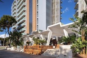 a rendering of the facade of a building at Meliá South Beach in Magaluf +83 photos